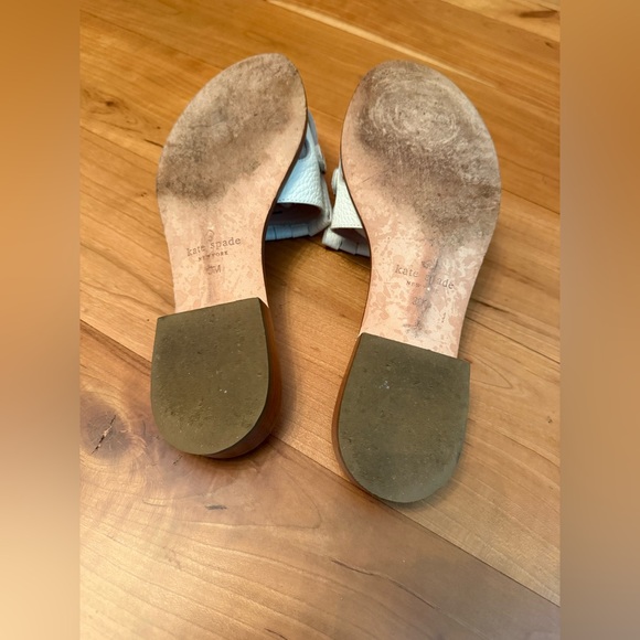 Kate Spade white leather sandal - Picture 4 of 4